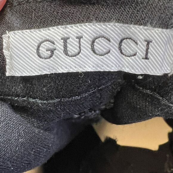 Denim Black Women’s Mini Skort Small Jean Distressed Goth Rock skirt - Picture 11 of 13